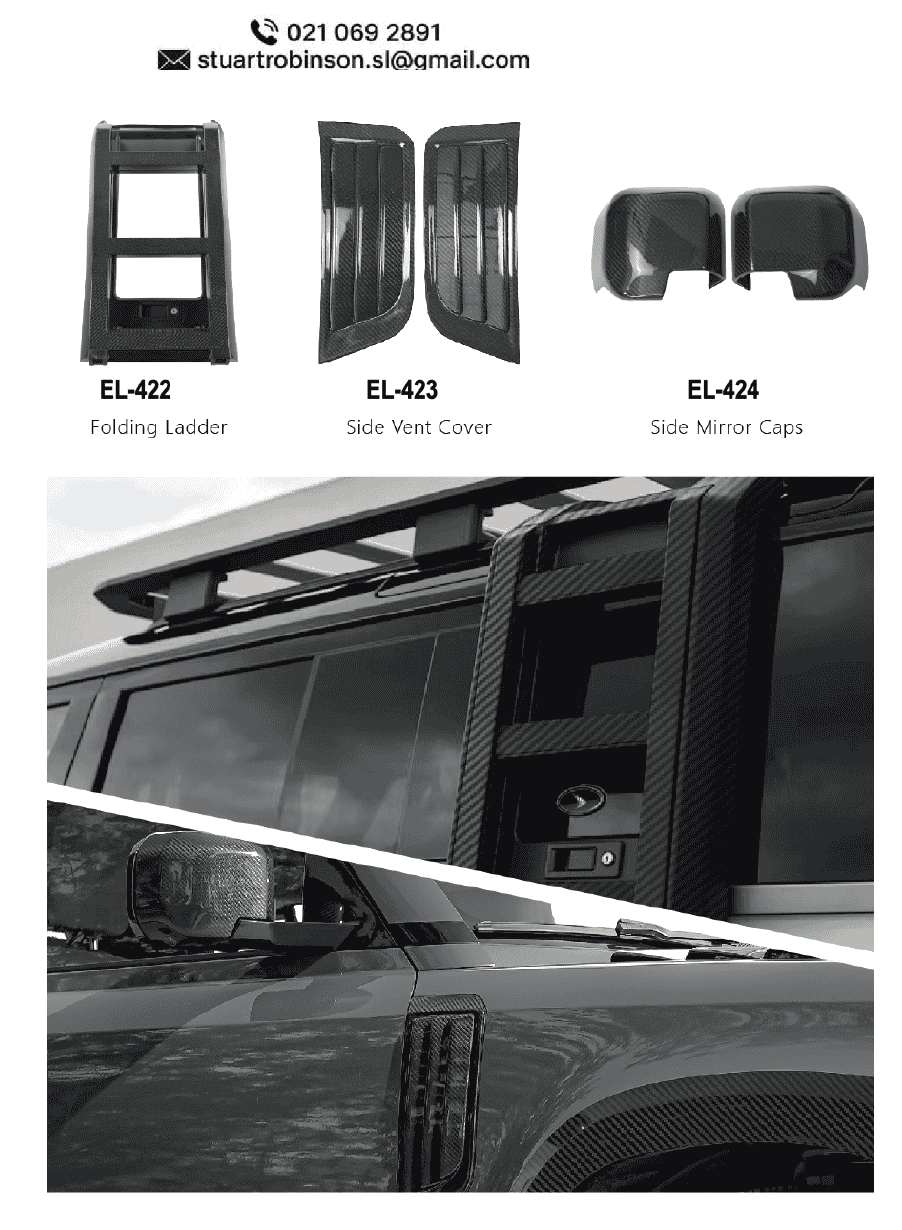 2020 Up Defender Carbon Fibre Ladder