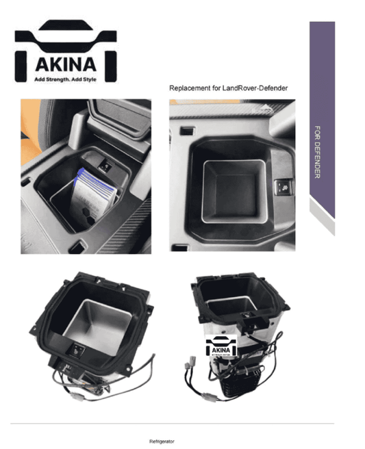 2020 Up Defender Center Console Fridge