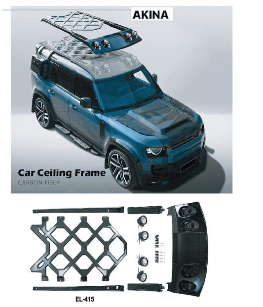 2020 up Defender - Carbon Fibre Roof Rack system