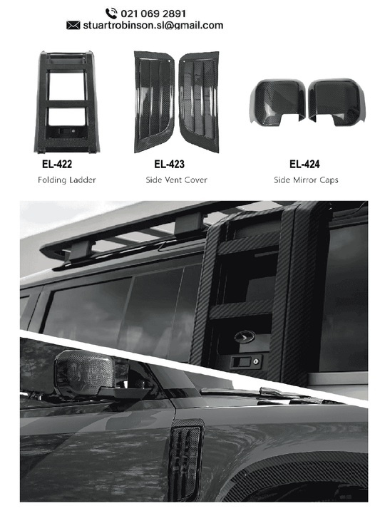 2020 Up Defender Carbon Fibre Ladder