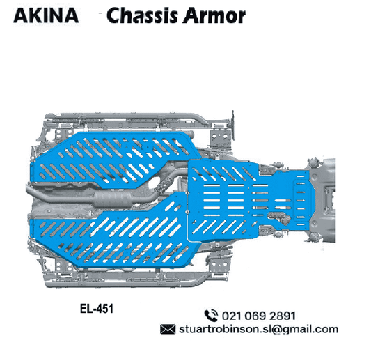 2020 up Defender Underbody Armour kit