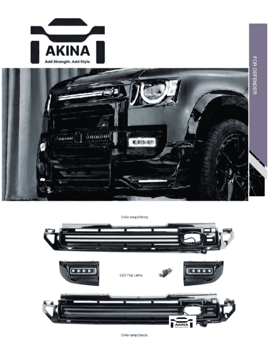 2020 Up Defender Grille Lamp