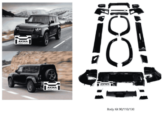 2020 Up Defender Bodykit, Full car skirting