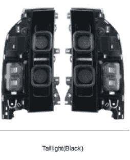 2020 up Defender tail lights - Performance LED