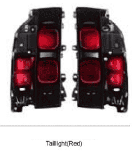 2020 up Defender tail lights - Performance LED