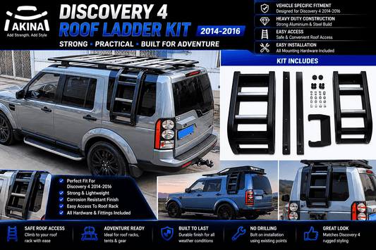 Land Rover Discovery 4 Roof Ladder 2014-2016 | Rear Access Ladder | Discovery 4