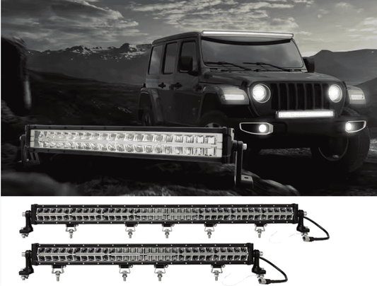 LED Light Bars - Universal 7" 12" 22" 32" 42" 52"
