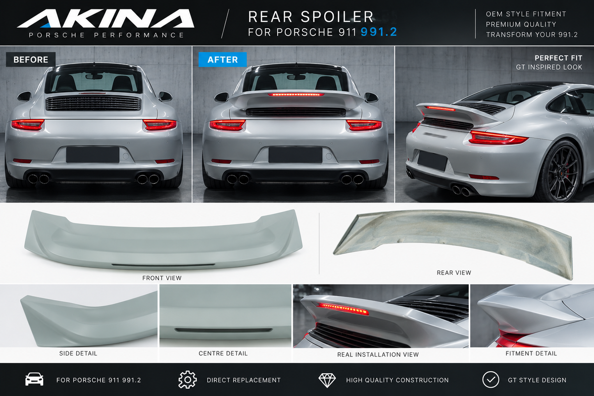 Porsche 911 991.2 GT Style Rear Spoiler