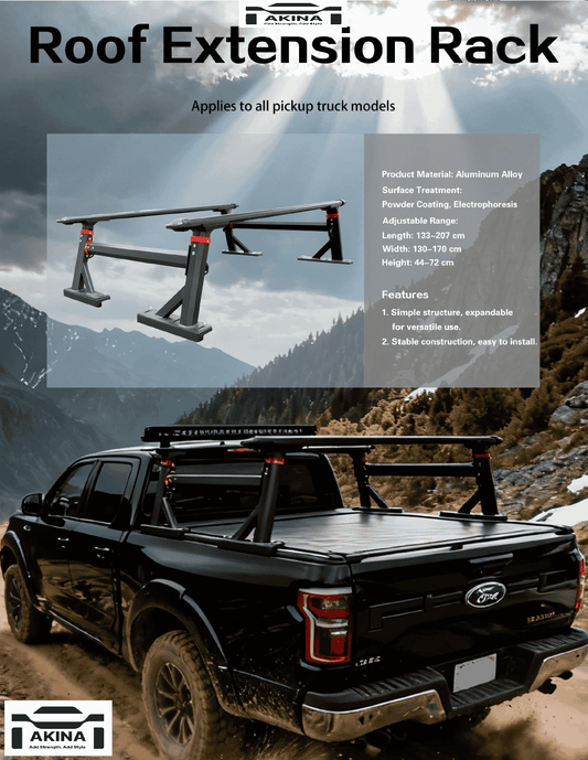 Roof Rack - Bed EXTENSION RACK - for Pickups / Utes