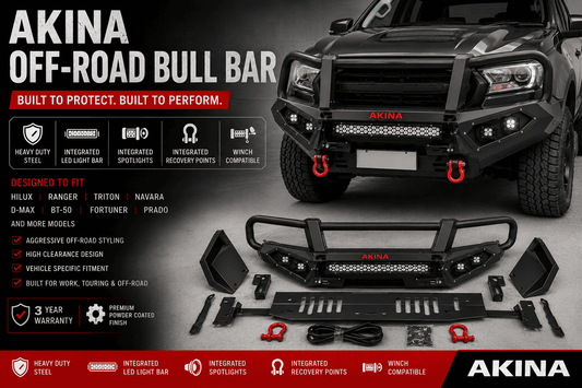 AKINA ZR2 Premium Off-Road Bull Bar