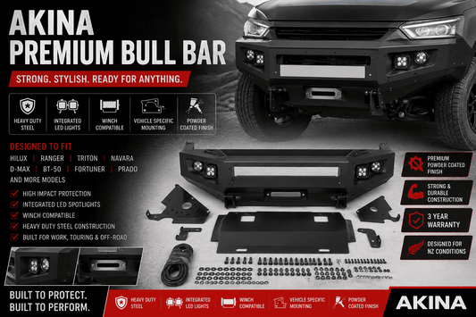 AKINA ZR3 Premium Steel Bull Bar